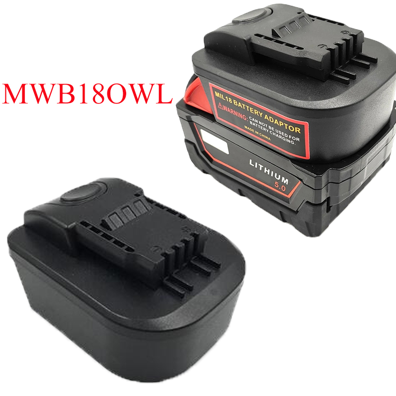 Power Tools Orange - Batterieadapter-Konverter MWB18OWL für Worx 4-polige orangefarbene