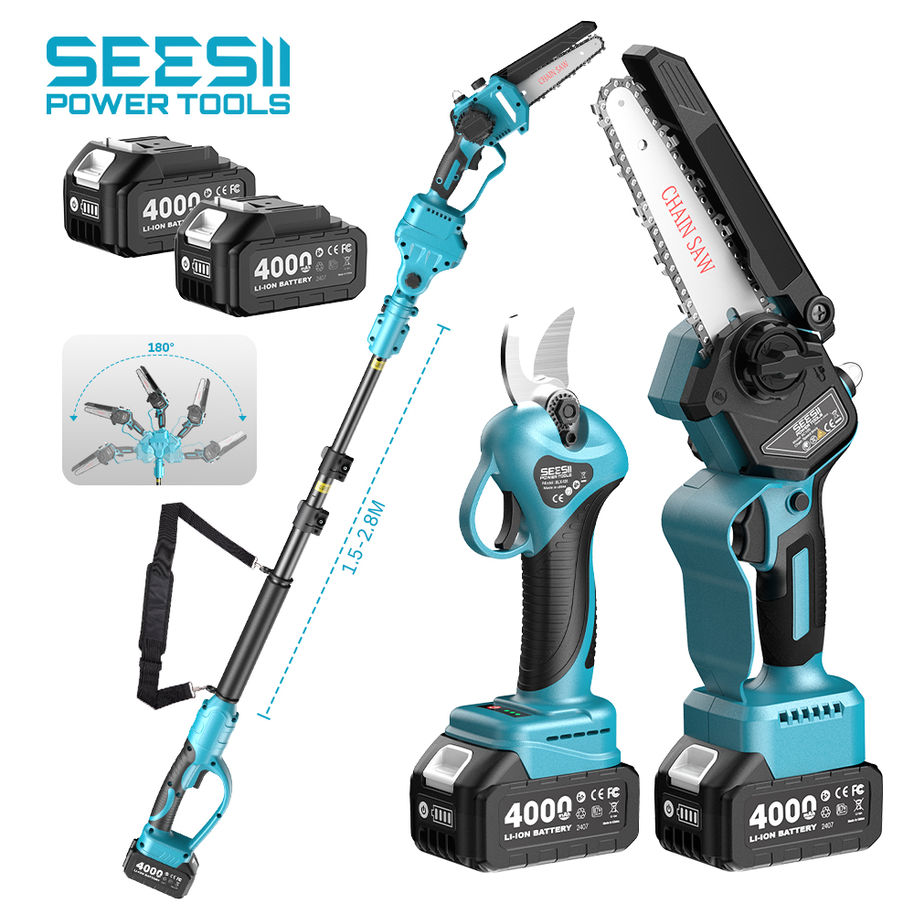 Power Tools Makita Set - SEESII 3-in-1 Bürstenlose Akku-Elektroschere 30mm 6''