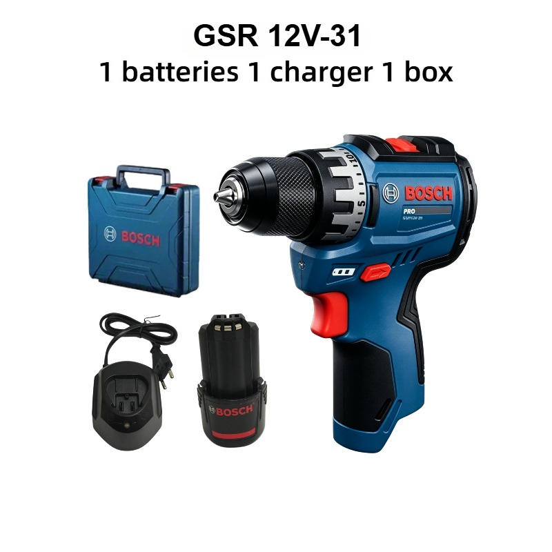 Power Tools Sheets - Bosch Professional GSR 12V-31 Akku-Bohrschrauber 12V