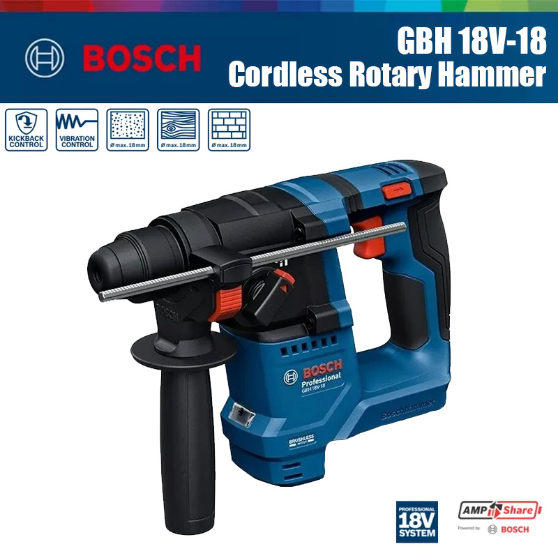 Bosch GBH 18V-18 Akku-Bohrhamm – Hammer Drill Sds Bewertung und Preis