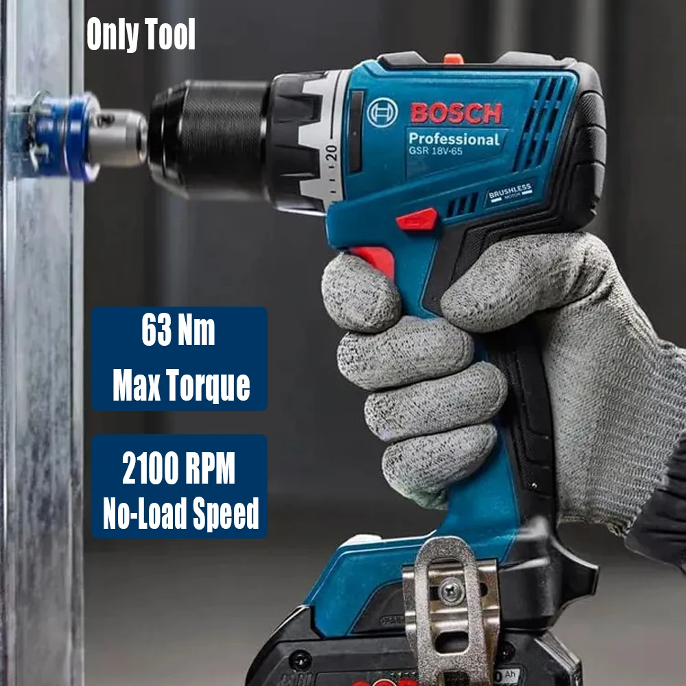 Bosch GSR 18V-65 Bürstenloser  – Power Tools For Woodworking Bewertung und Preis