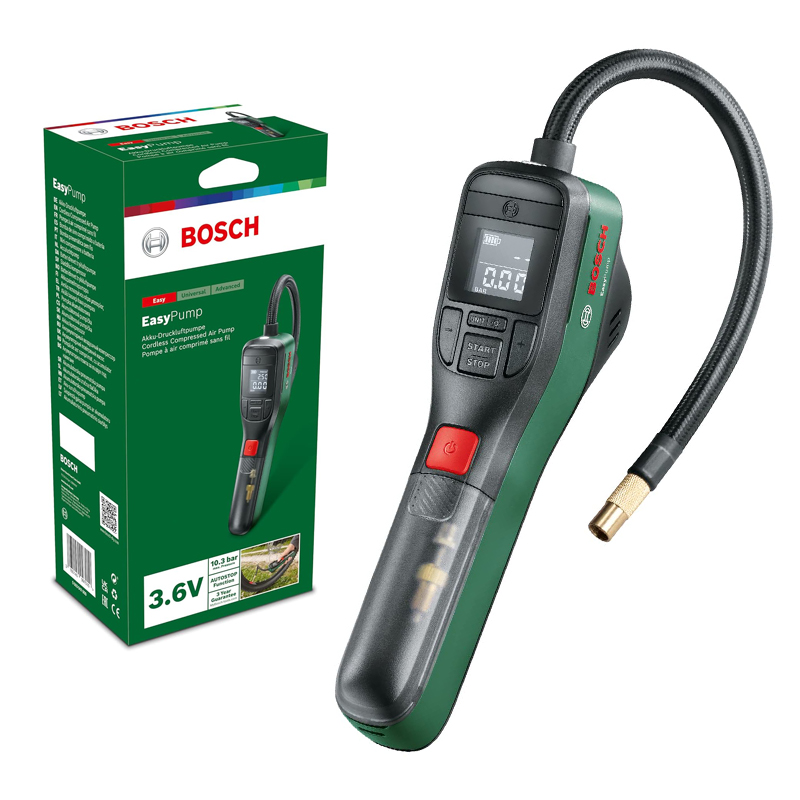 BOSCH Easy Pump Kabelloser Kom – Air Compressor Mini Bewertung und Preis
