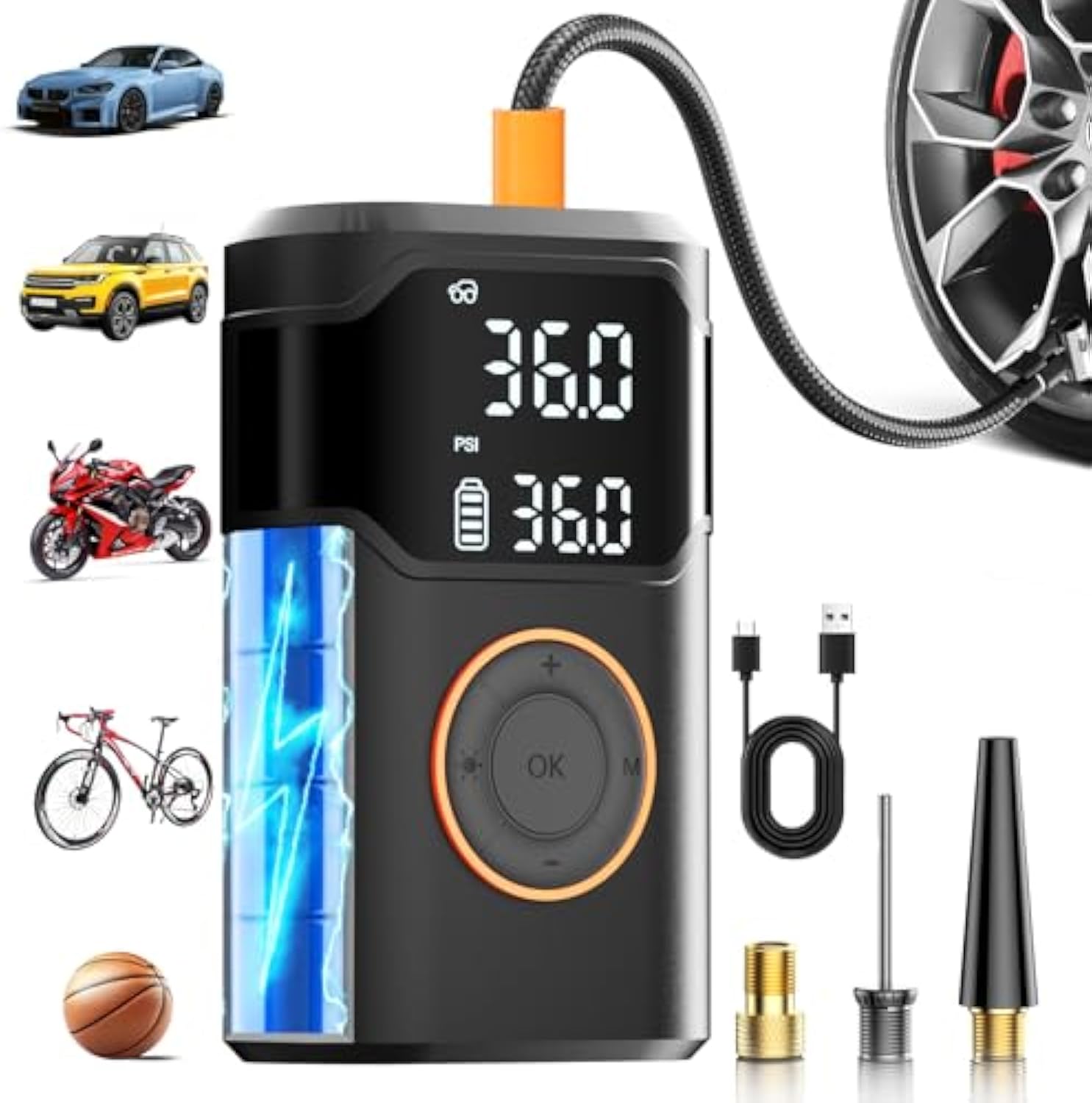 Automatische wiederaufladbare  – Air Compressor Mini Bewertung und Preis
