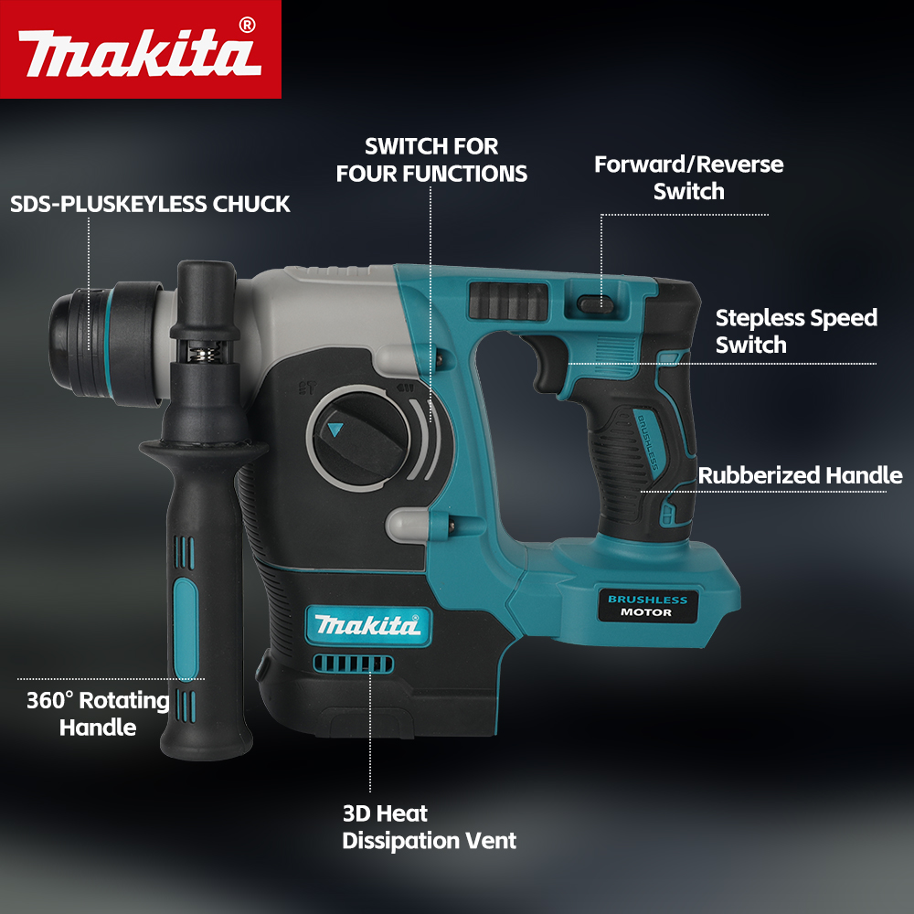 Makita DCH273 18V Bürstenloser – Hammer Drill Sds Bewertung und Preis
