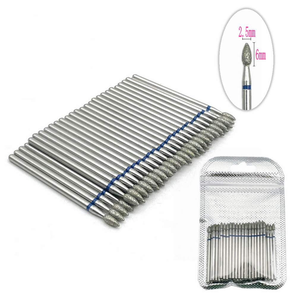 50 stücke Nagel Diamant Bohrer – Power Tools Sheets Bewertung und Preis