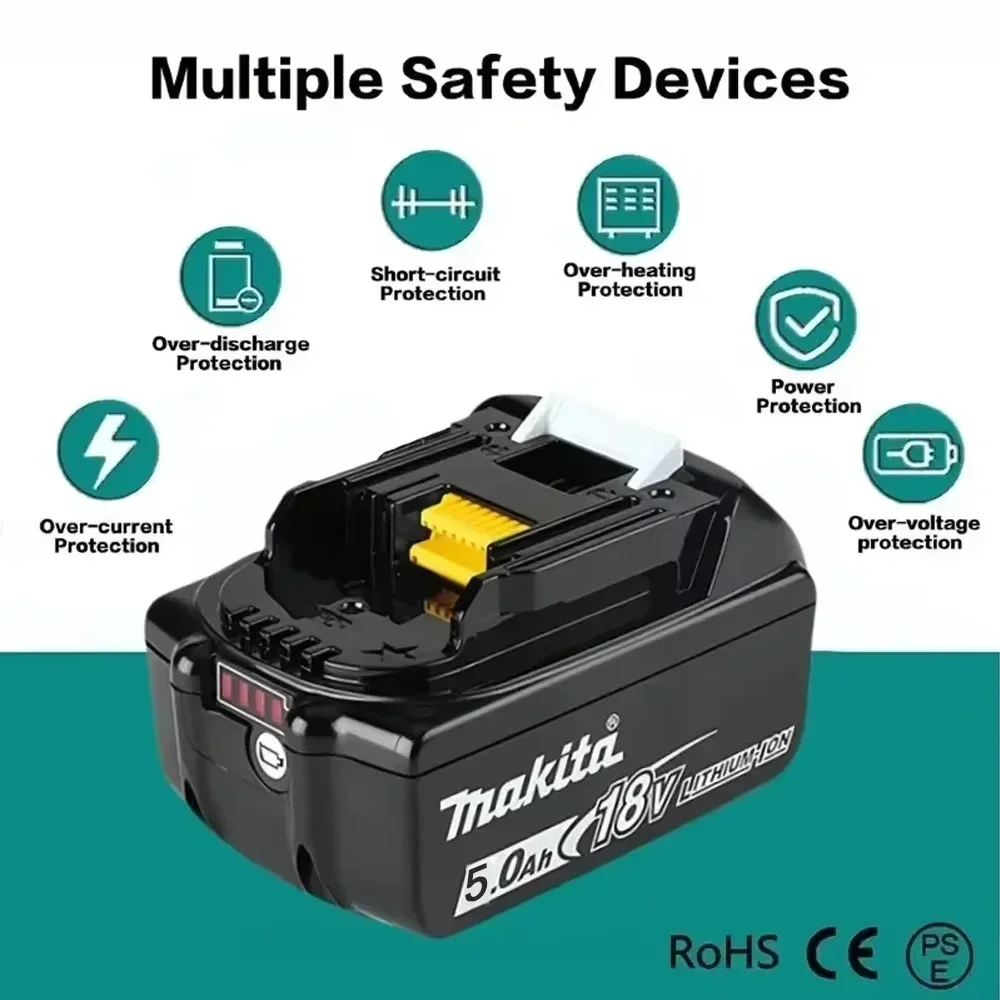 BL1860B Makita Akku 18V 5Ah 50 – Power Tools Makita Set Bewertung und Preis